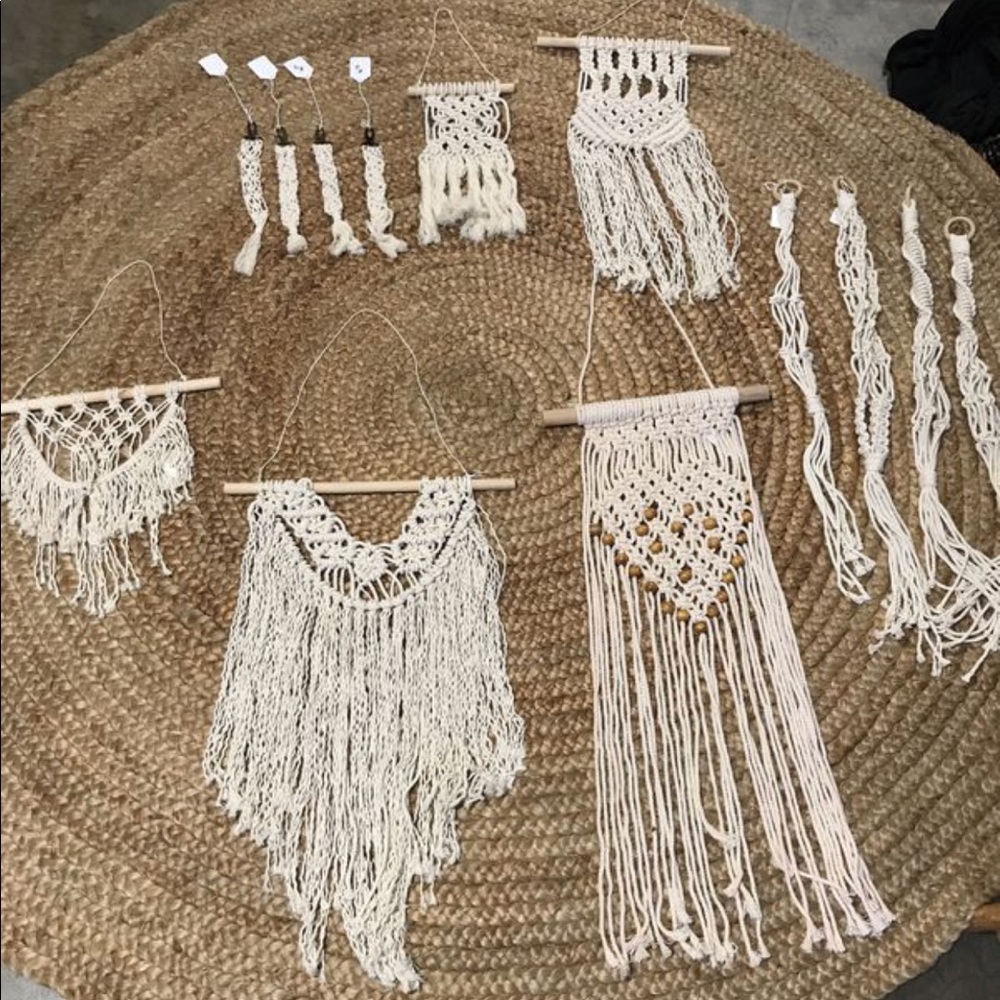 Assorted Macrame ($15-$30)